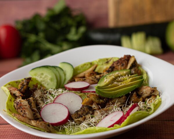 How to make a fresh avocado salad