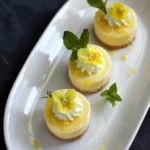 Mini Lemon Cheesecakes