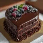 Chocolate 6 Inch Cake with rich frosting