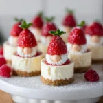 Gnome Mini Cheesecakes