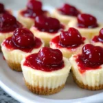 How 7 Mini Cherry Cheesecakes Will Sweeten Your Day 6 Mini cherry cheesecakes