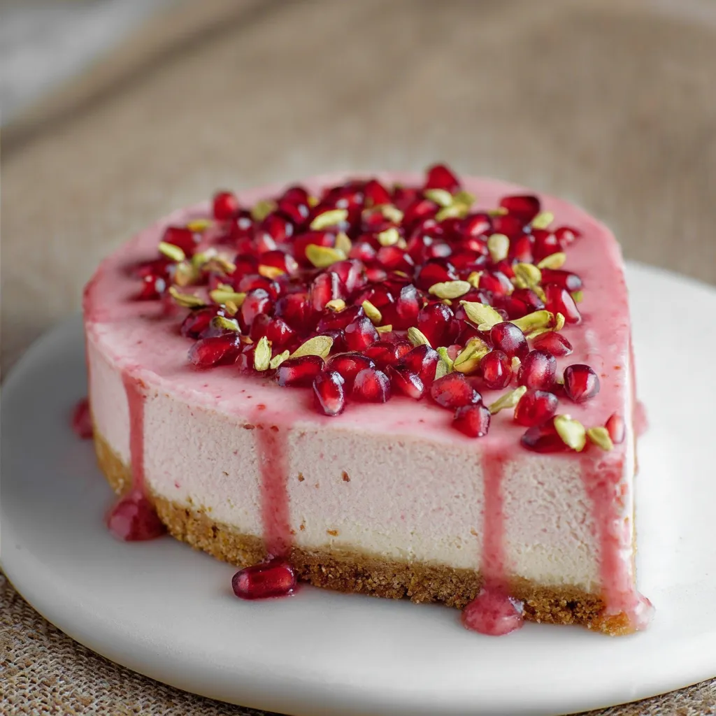 ​​​​​​​​​​​​​​Pomegranate Cheesecake Recipe: Easy and Elegant Dessert