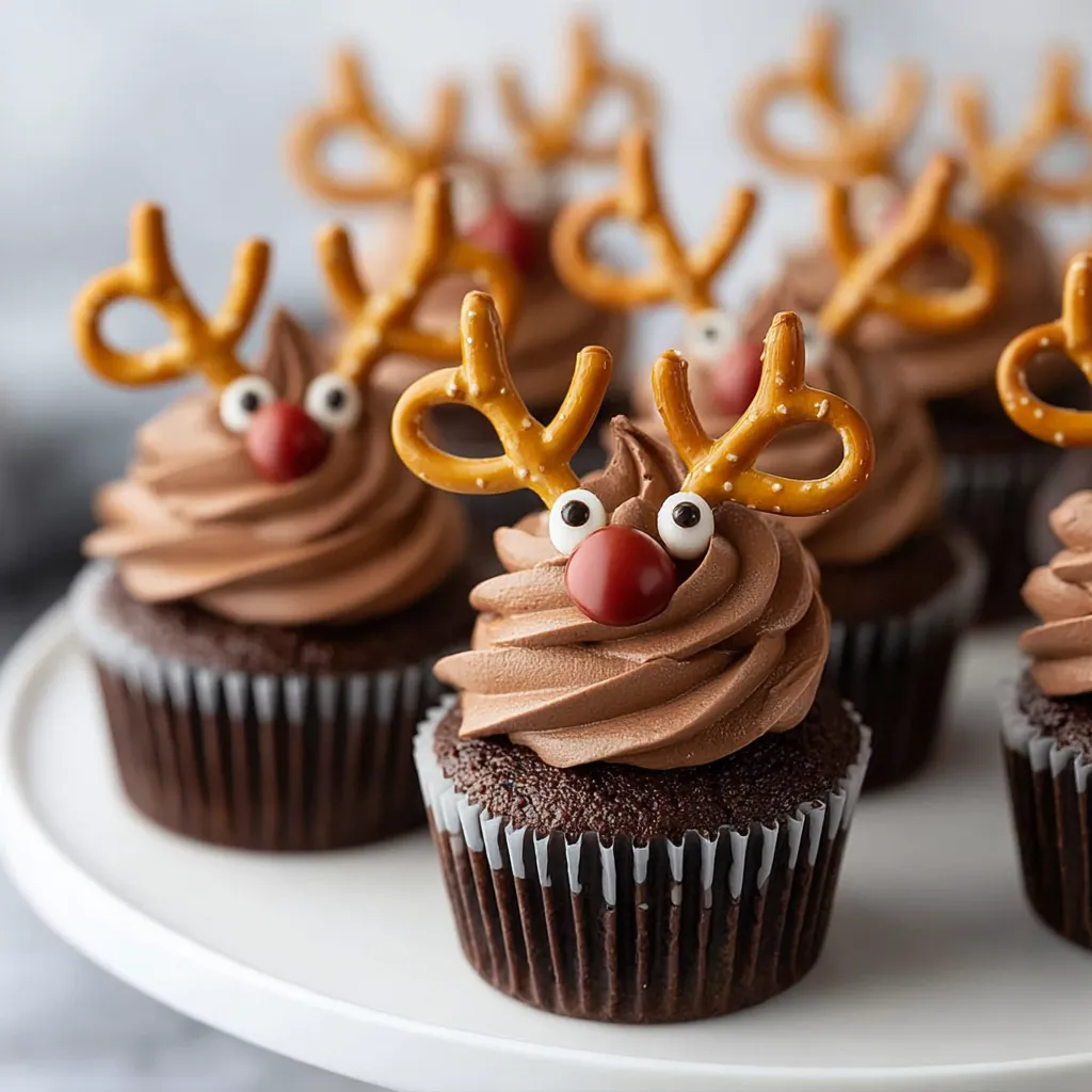 ​​​​​​​​​​​​​​Reindeer Cupcakes Recipe: Easy Holiday Treats for Kids