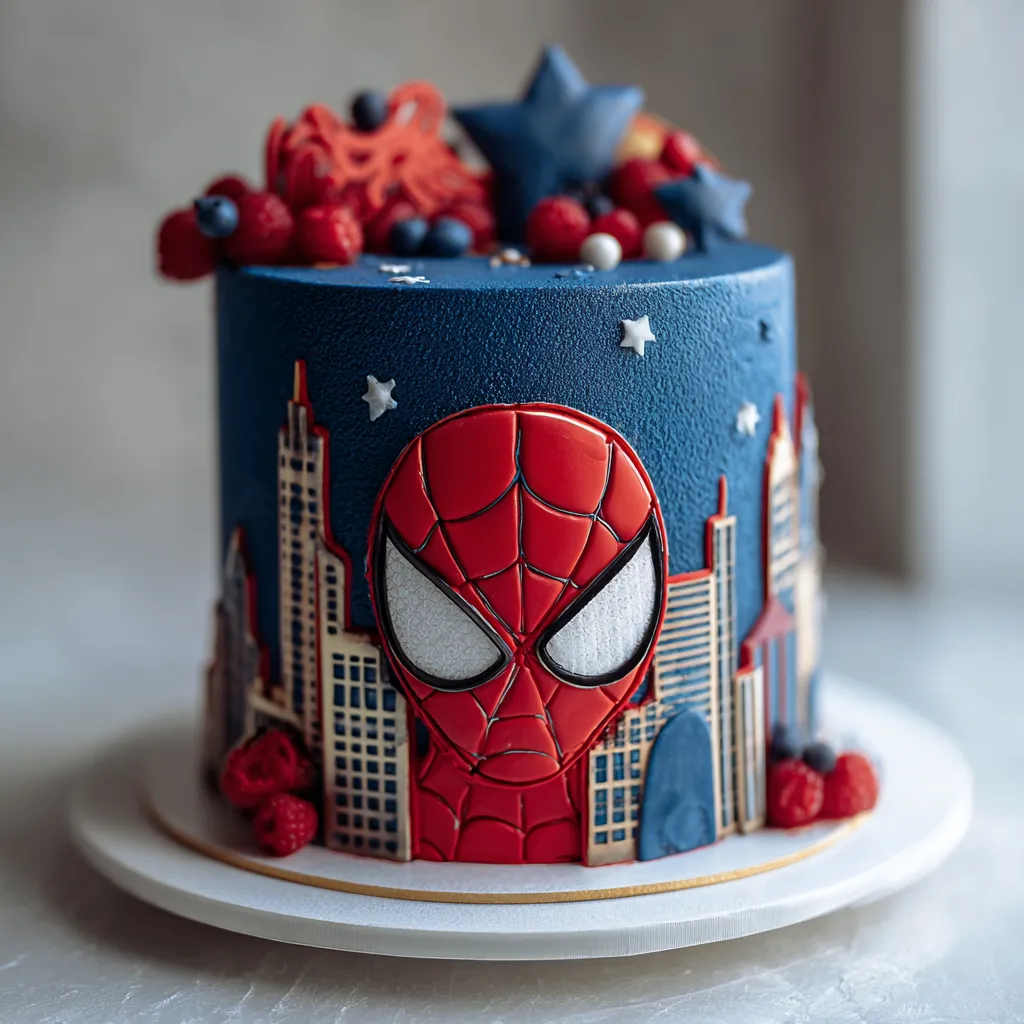 home 14 Spiderman Cake: 5 Easy Steps to a Stunning Birthday Treat