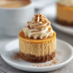 Mini Pumpkin Cheesecake Recipe (Easy & Delicious!) 6 Mini pumpkin cheesecakes