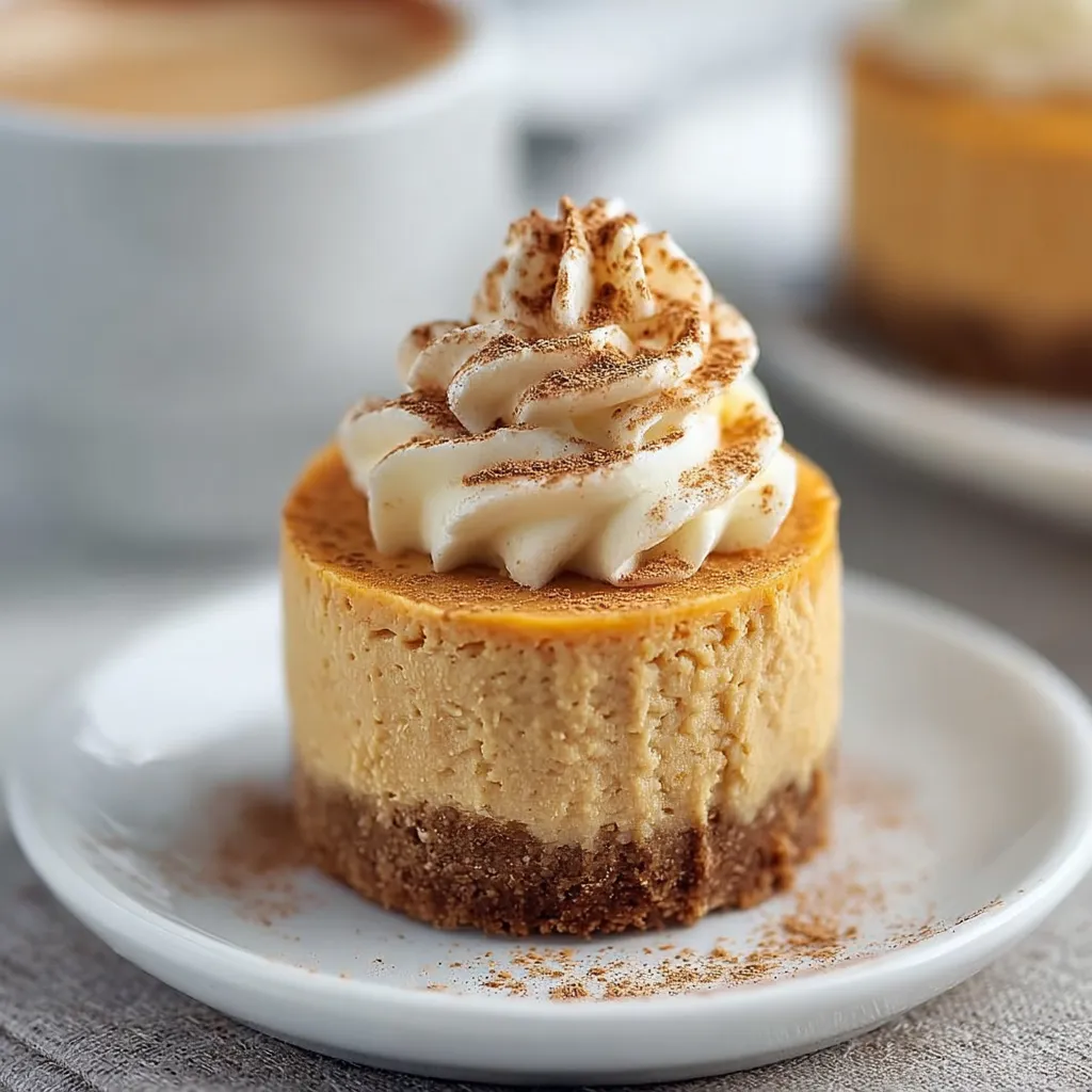 ​​​​​​​​​​​​​​​Mini Pumpkin Cheesecake Recipe (Easy & Delicious!)