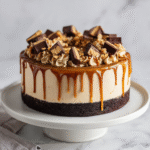 Chocolate Snickers Cake