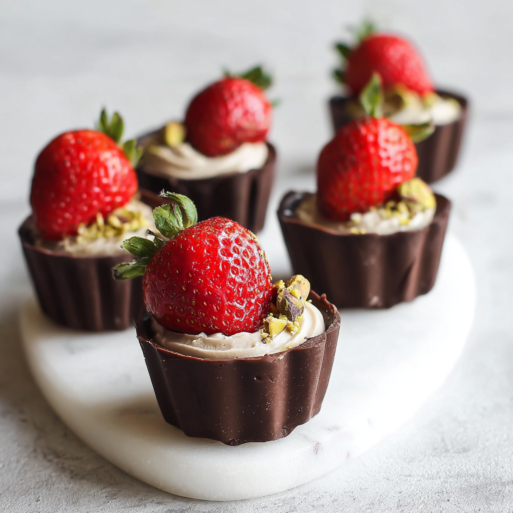 ​​​​​Dubai Chocolate Strawberry Cup Recipe: Easy Delicious Dessert