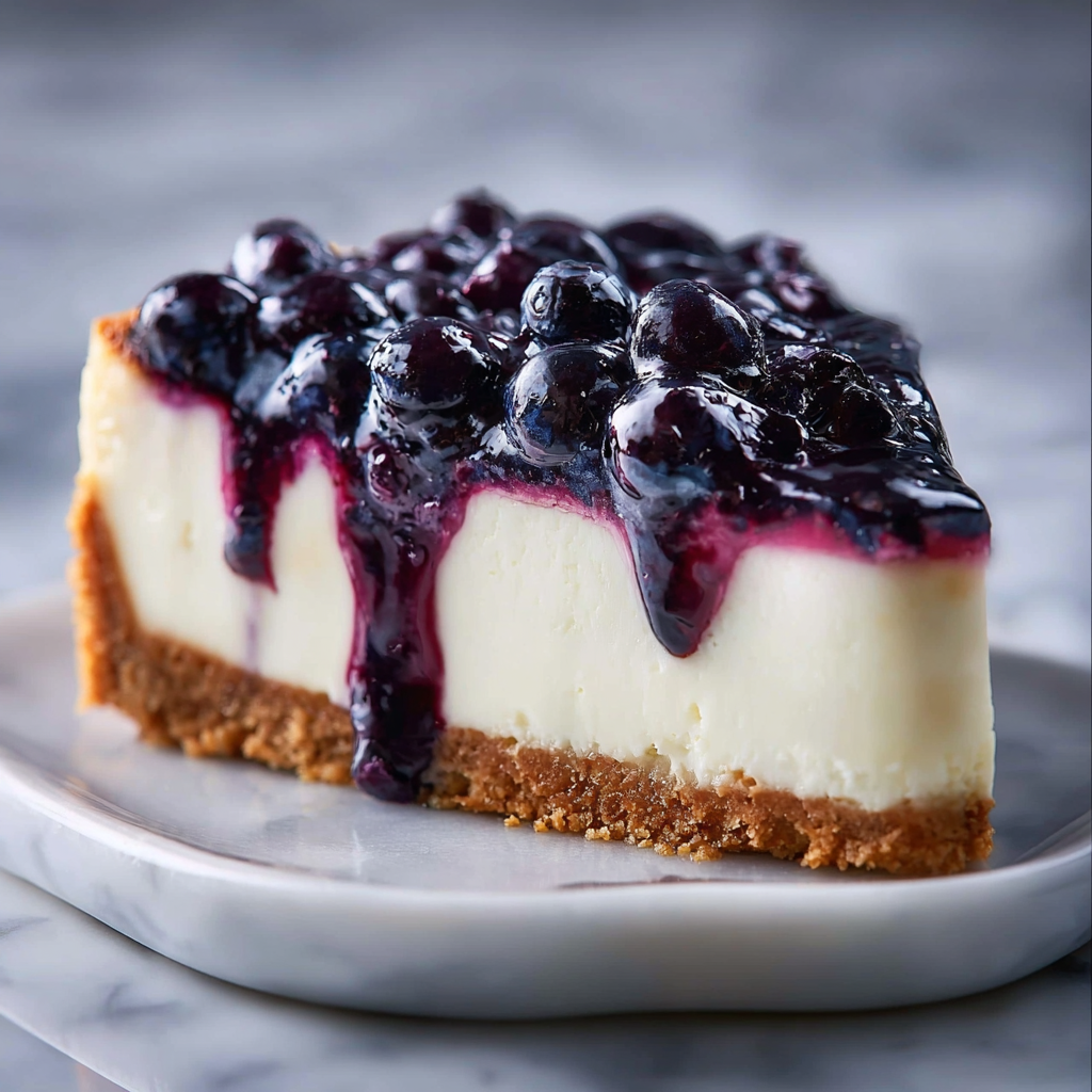 No Bake Blueberry Cheesecake Recipe That’s Ready in Minutes