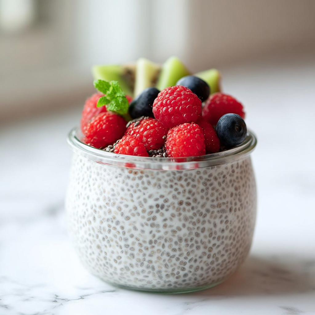 ​​​​​​​​​​​​​​​Coconut Chia Pudding Recipe: Creamy 5-Minute Healthy Breakfast