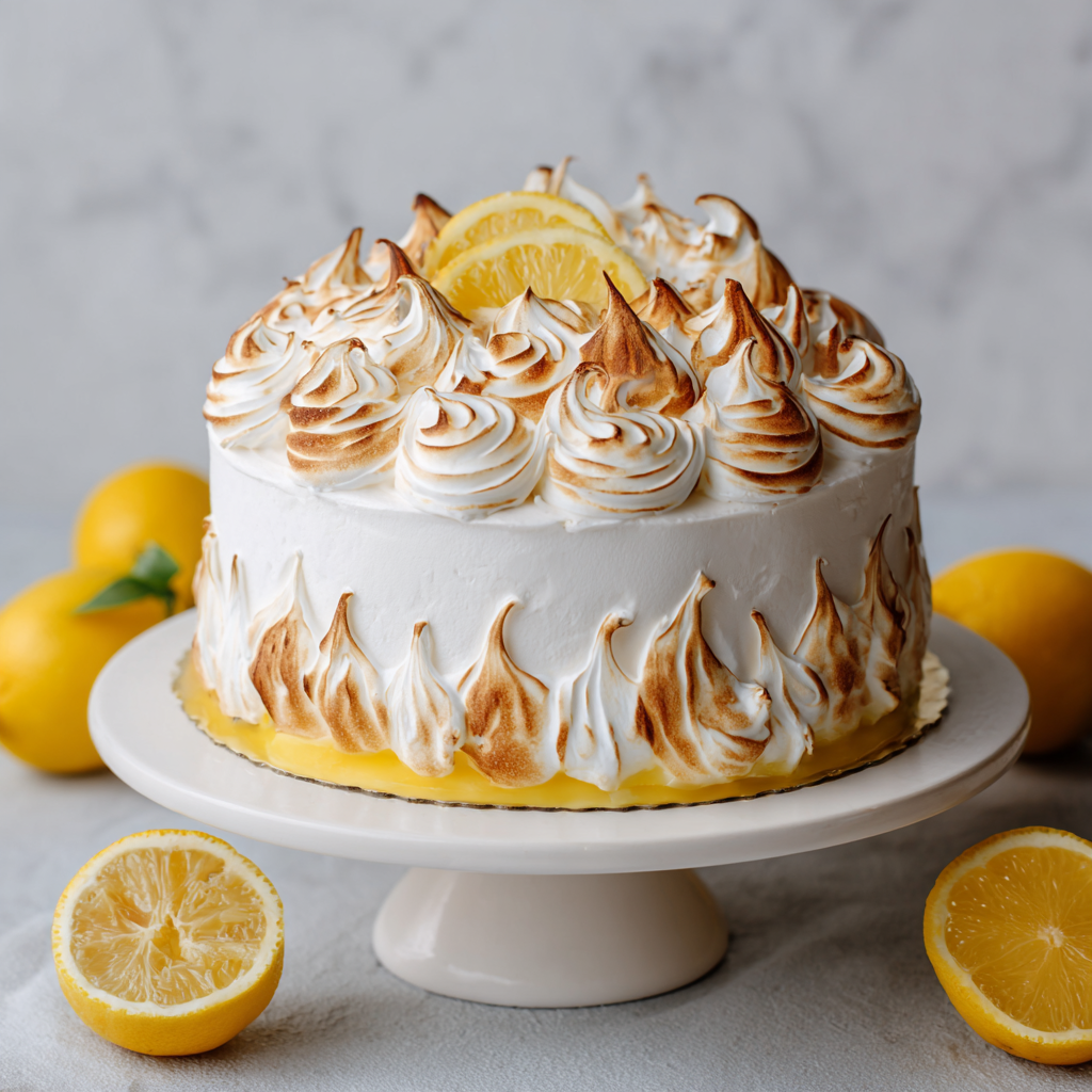 home 16 Lemon Meringue Cake Recipe: Light, Fluffy & Irresistible