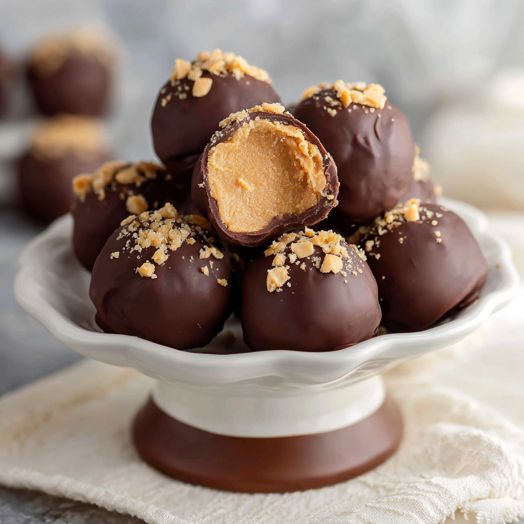 Peanut Butter Balls Recipe: Easy No-Bake Treats Ready in 30 Min