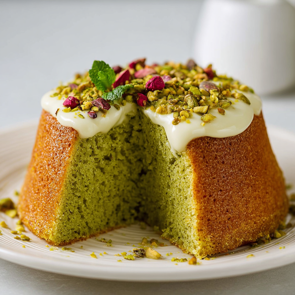 home 13 Easy Pistachio Pudding Cake Recipe: Moist and Fluffy Dessert
