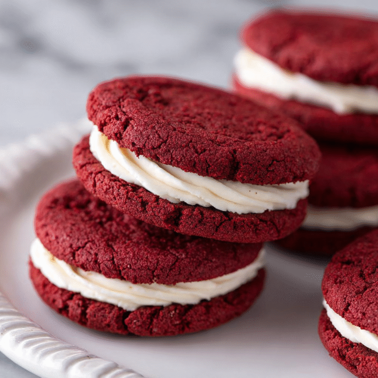 red velvet oreo cookies