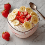 strawberry banana pudding