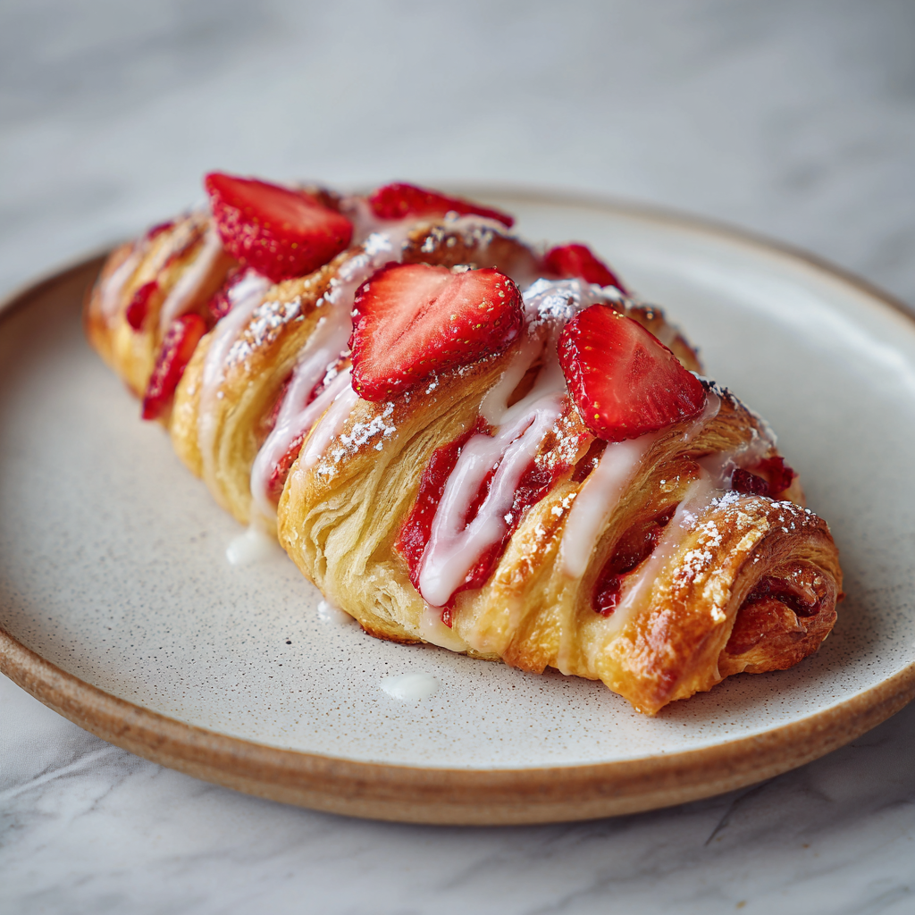 home 3 Strawberry Danish Recipe: Easy Homemade Pastry in 30 Minutes