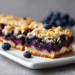 Blueberry Crumble Bars