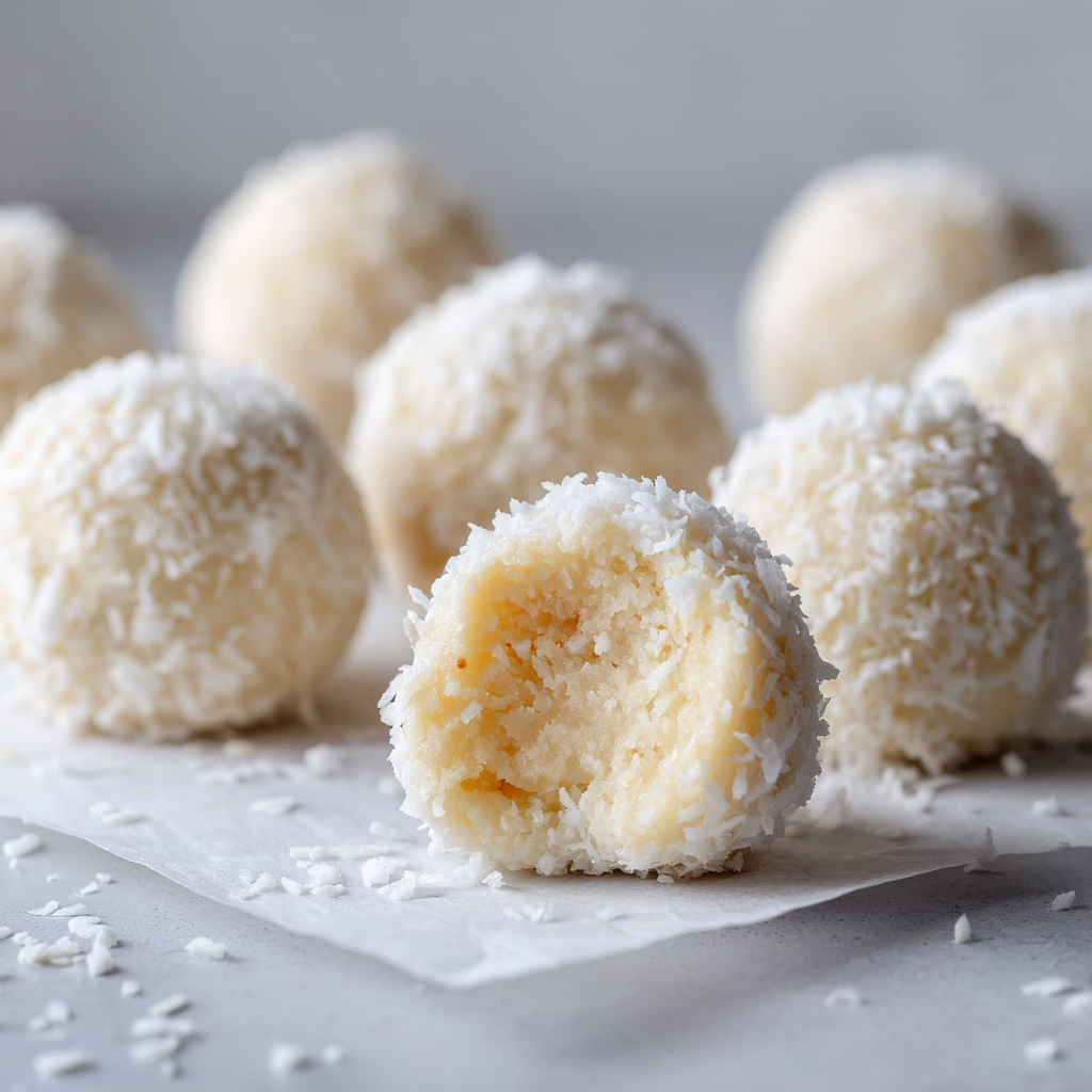 home 2 Coconut Balls Recipe: Easy No-Bake Sweet Treats