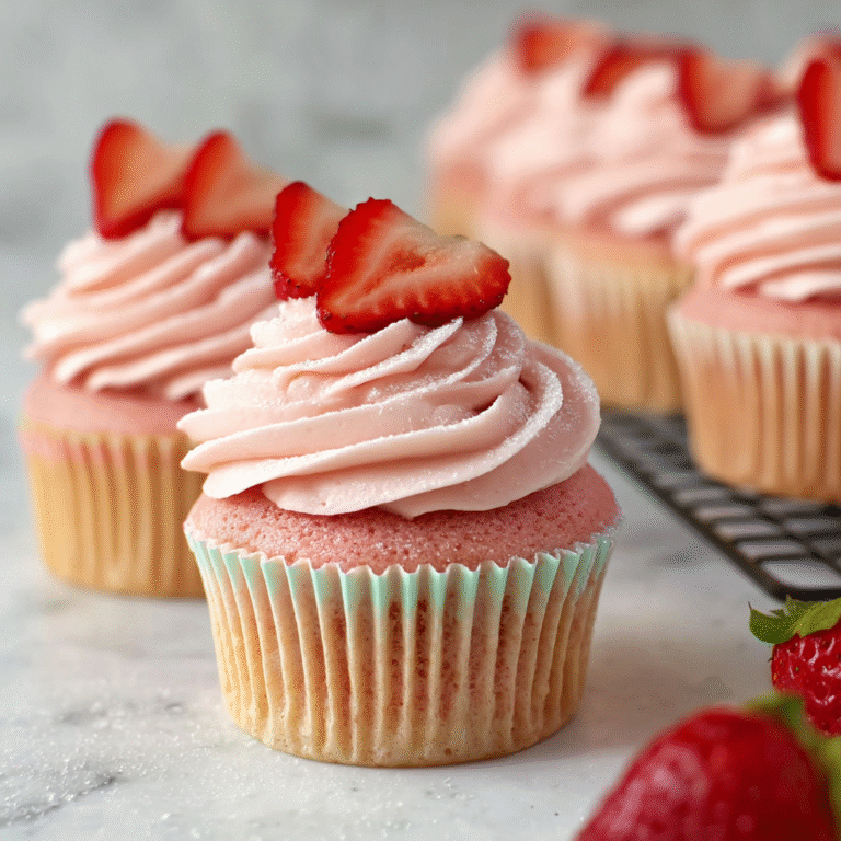 strawberry cupcakes